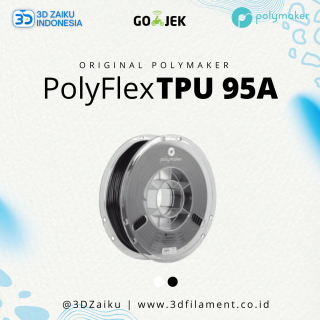 Original PolyMaker PolyFlex TPU 95A 3D Printer Flexible Filament